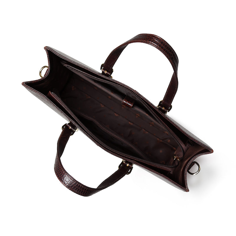 The Classic Leather Ladies Tote Handbag