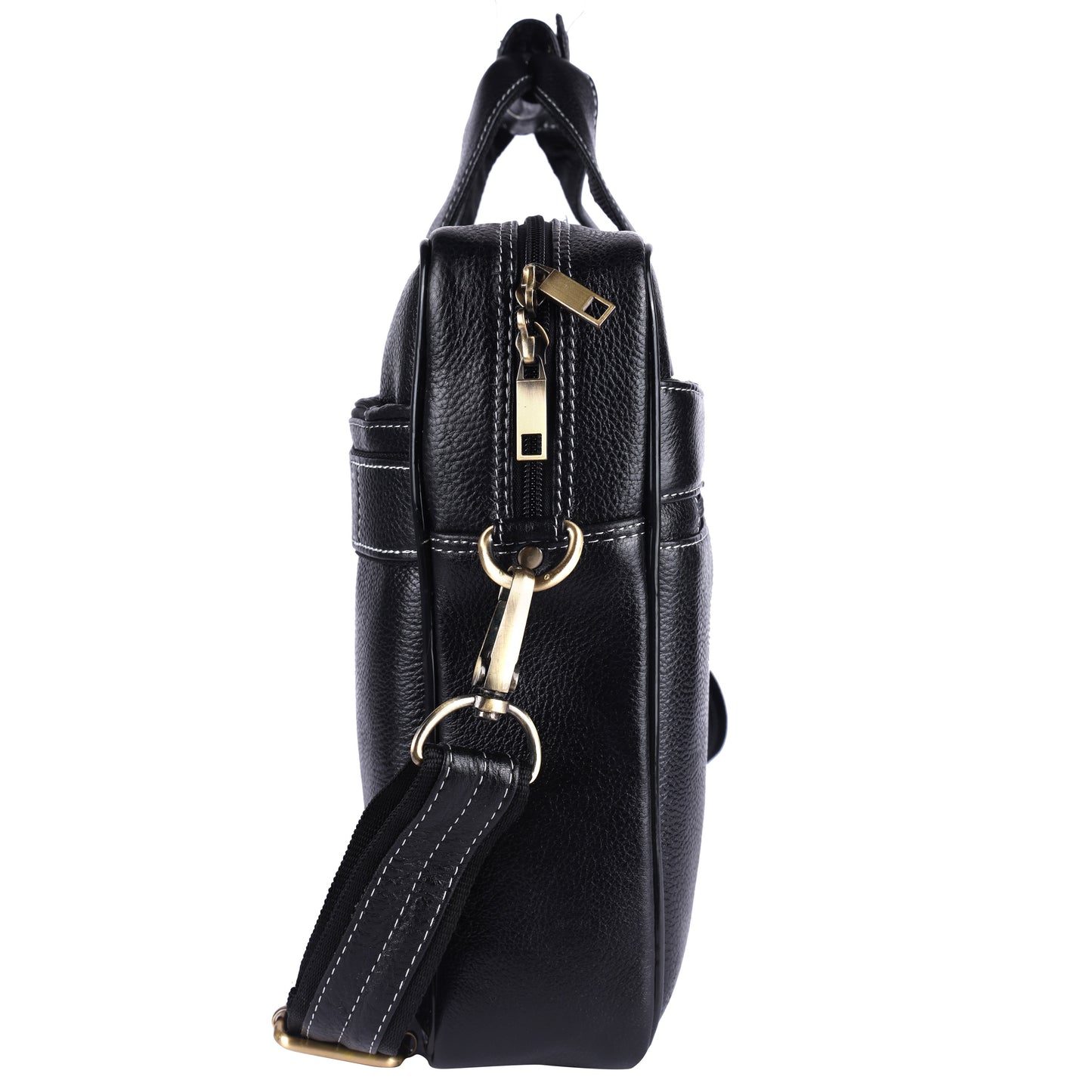 Leather Laptop Business Messenger Bag