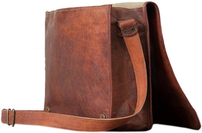 Wanderlust Leather Bag for Men Women