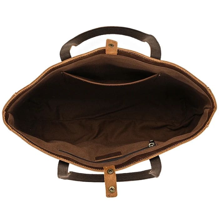 Authentic Vintage Leather Tote for Women