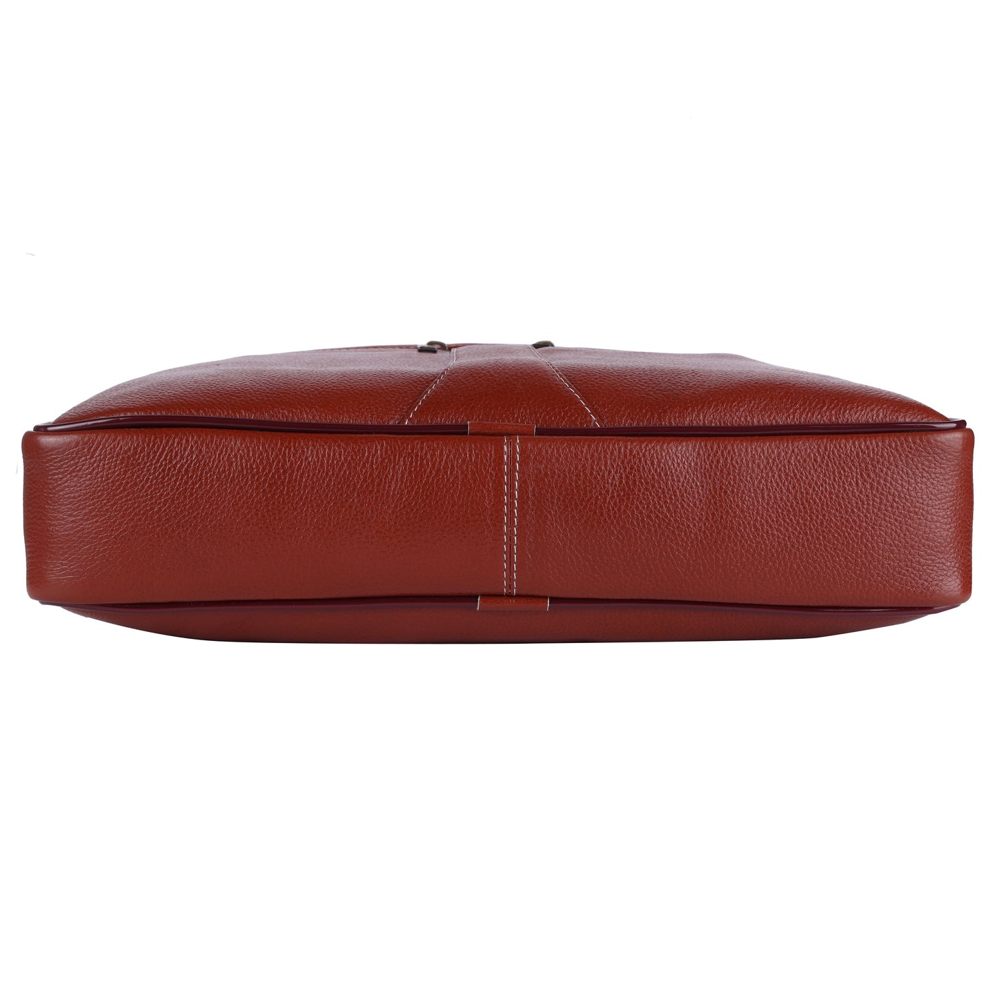 Genuine Bombay Brown Leather Men's Messenger Bag