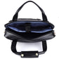 Genuine Leather BLACK Messenger Handbag