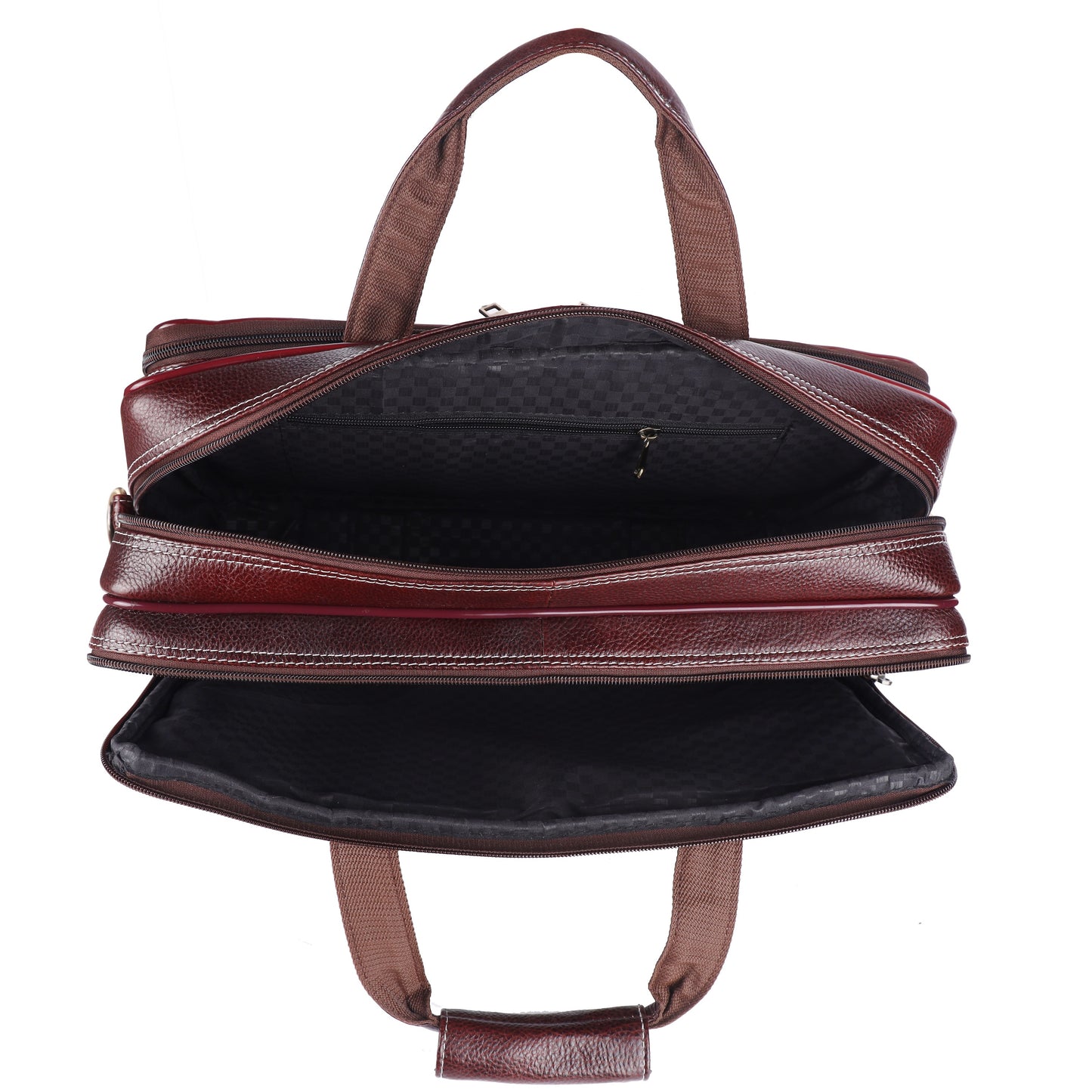 Genuine Leather Satchel Briefcase Bag