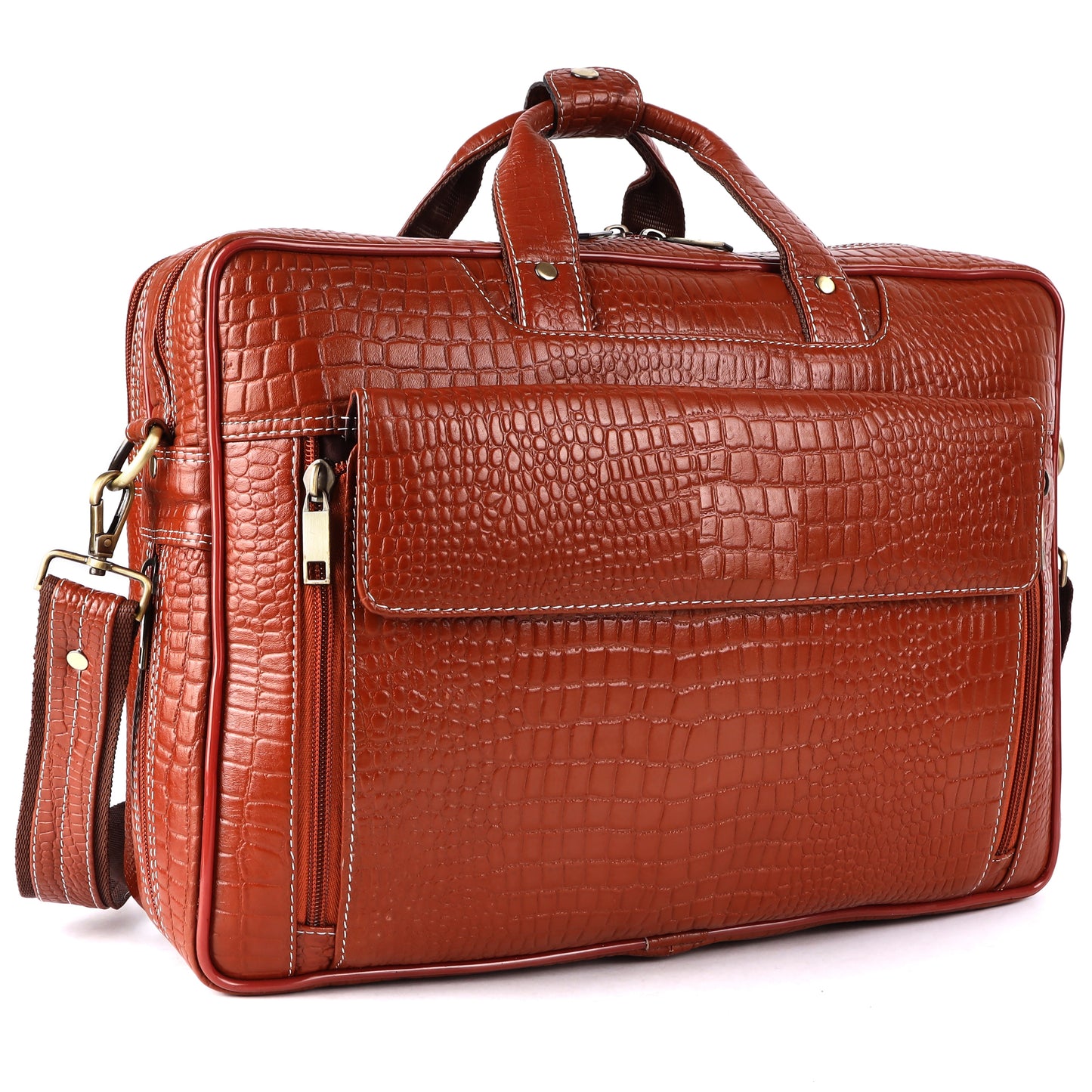 Genuine Leather Stylish Messenger Bag