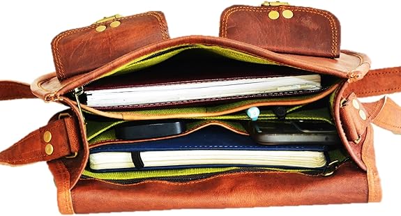 Handmade Brown Hobo Shoulder Bag for Travel