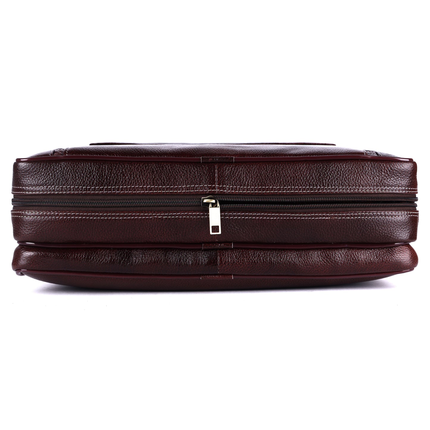 Leather Briefcase Compatible Laptop Bag