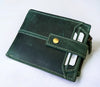 Men’s Bi-Fold Hunter Leather Wallet – Green