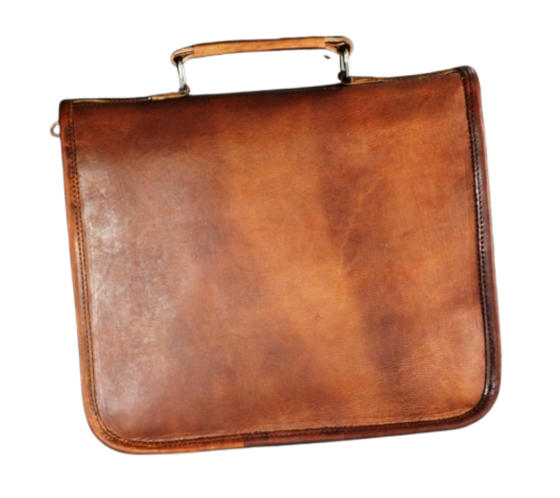 Men's Small Briefcase Messenger Bag for iPadTablet