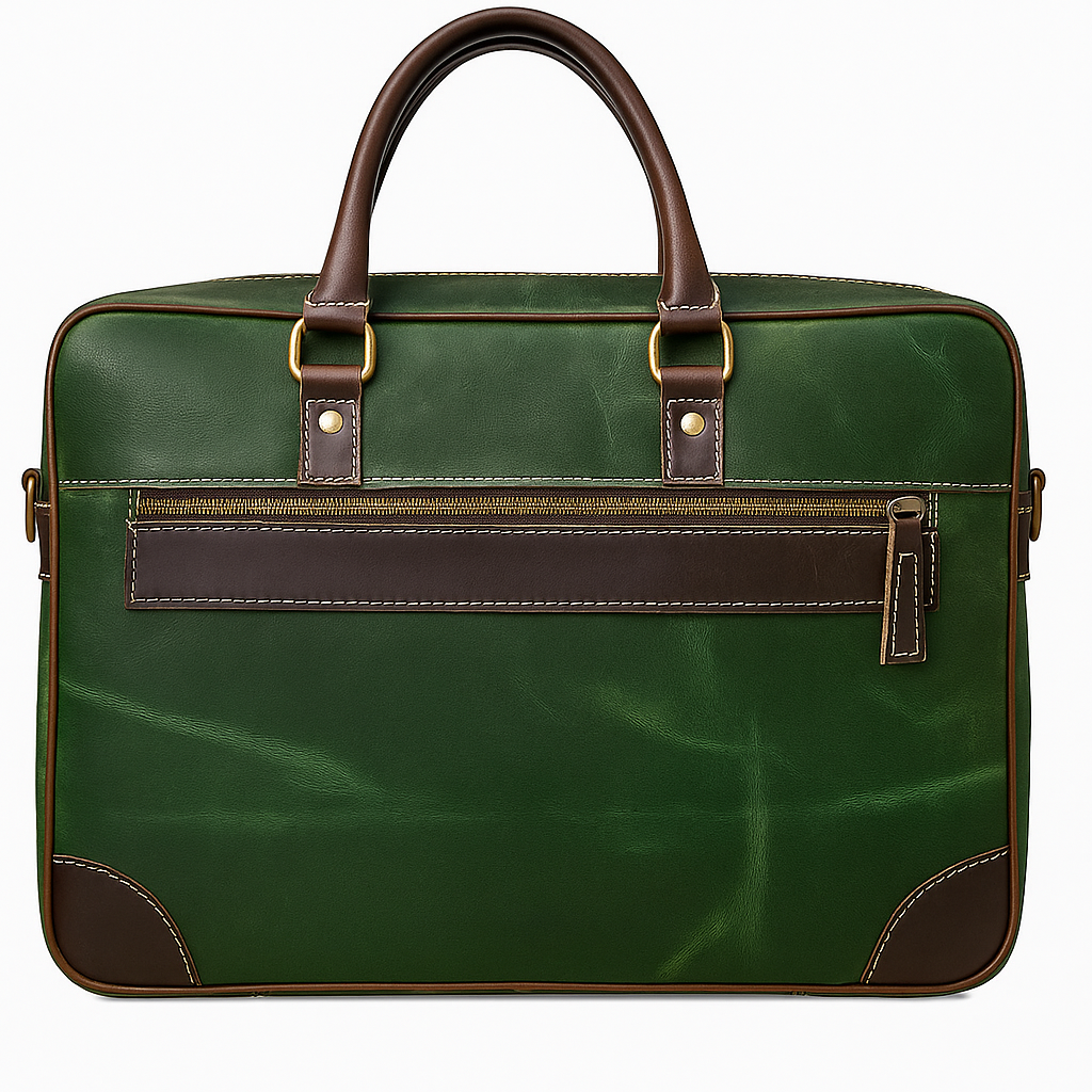 Montexoo Hamilton Leather Bag – Green