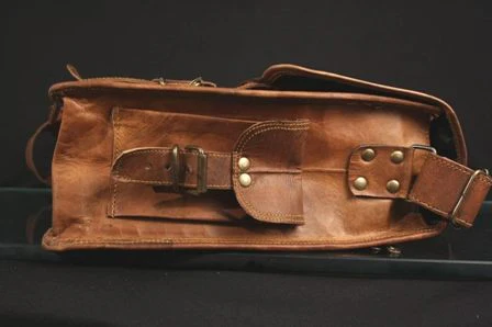 Premium Genuine Leather Laptop Messenger Bag