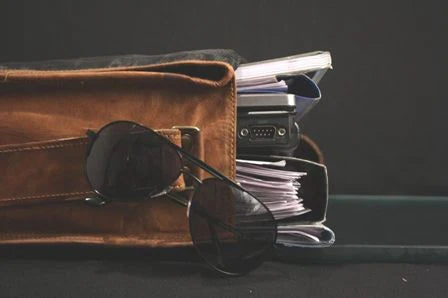 Premium Genuine Leather Laptop Messenger Bag