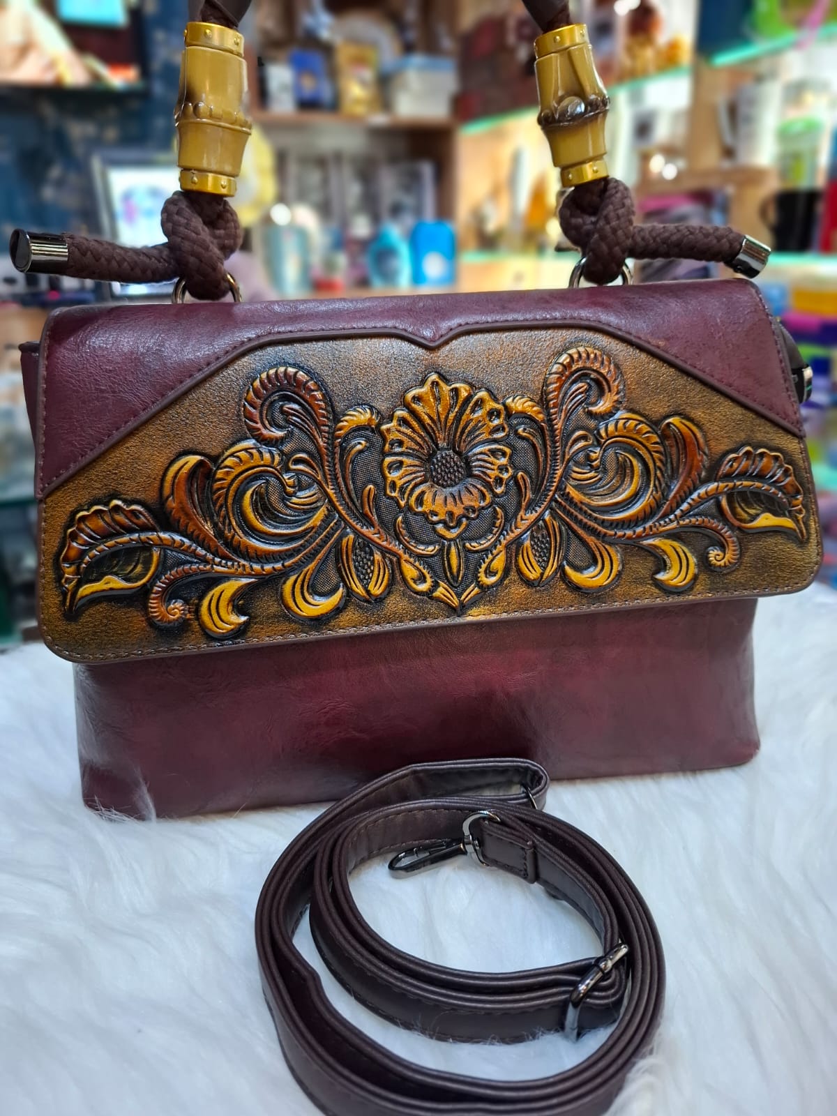 Stylish Floral Crossbody Handbags for Women and Girls