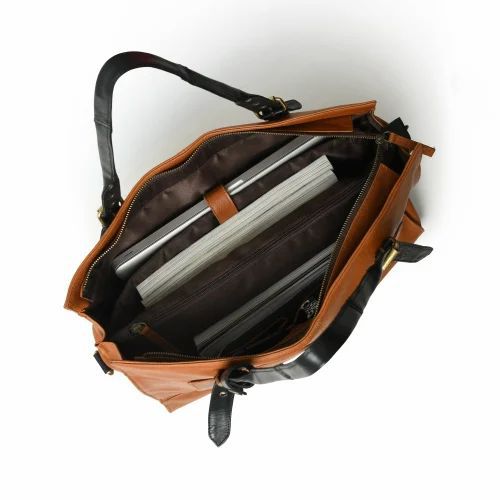 Stylish Women’s Leather Laptop Bag