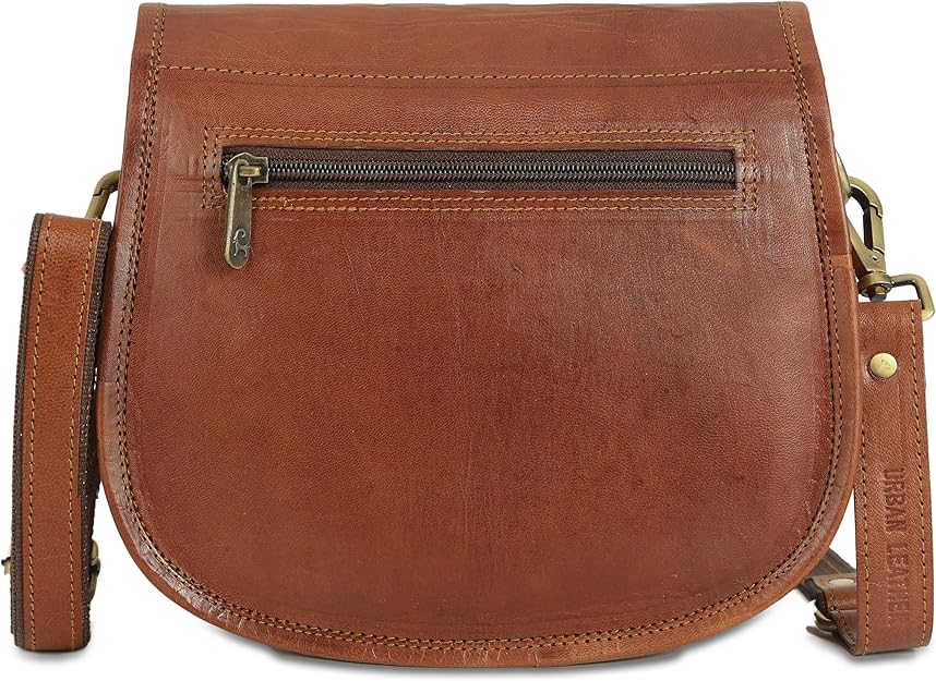 Women's Vintage Brown Leather Crossbody Bags