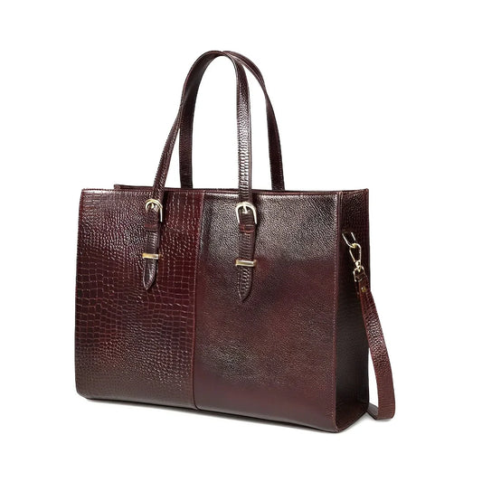 The Classic Leather Ladies Tote Handbag