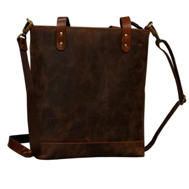 Buffalo Leather Tote Handbag For Women Purse