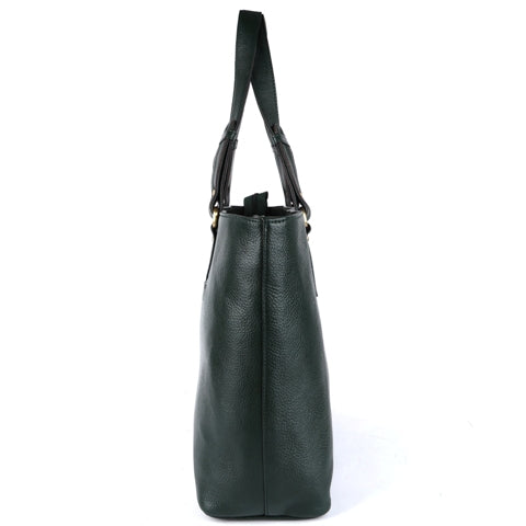 Genuine Leather Brown Women's Tote Handbag