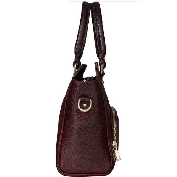 Genuine Leather Designer Shoulder Tote Purse