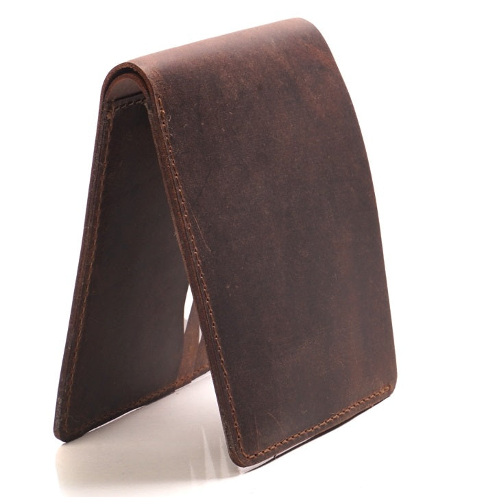 Genuine Leather Full Grain Slim Wallet