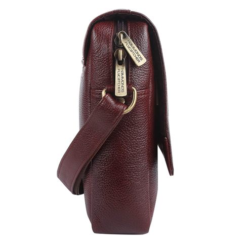 Genuine Leather Mini Messenger Sling Bag