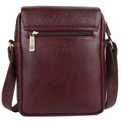 Genuine Leather Mini Messenger Sling Bag