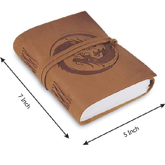 Handmade Vintage Double Dragon Journal