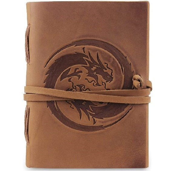 Handmade Vintage Double Dragon Journal