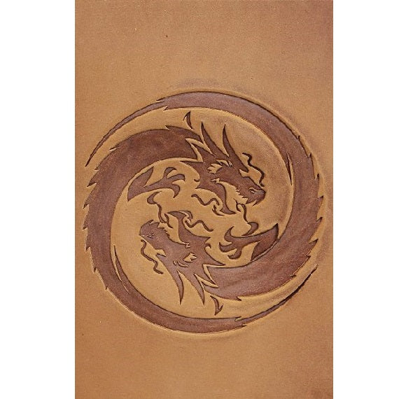 Handmade Vintage Double Dragon Journal