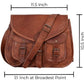 Leather Crossbody Satchel Women's Bag