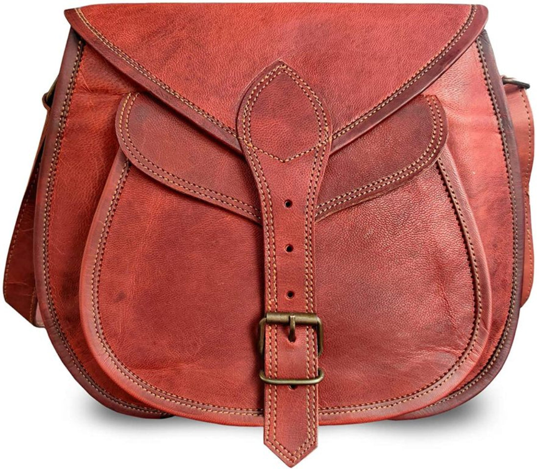 Leather Crossbody Travel Purse Trendy For Girl's