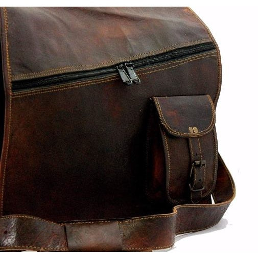 Leather Full Grain Full Flap Bag