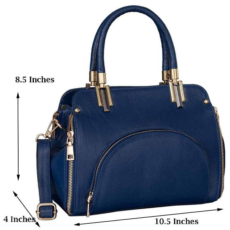 Leather Handbag Shoulder Tote Purse Cross body Bag