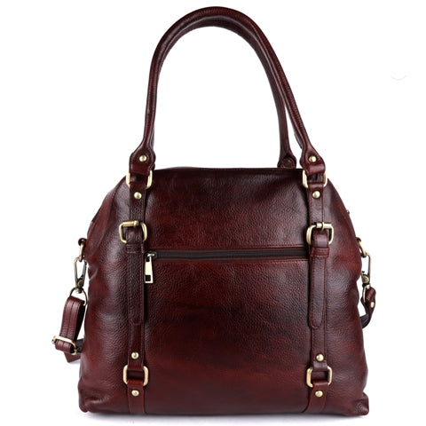 Leather Handbag for Women with Adjustable Strap