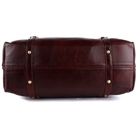 Leather Handbag for Women with Adjustable Strap