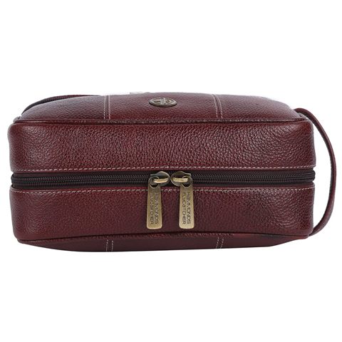 Leather Professional Elegant Toiletry Bag