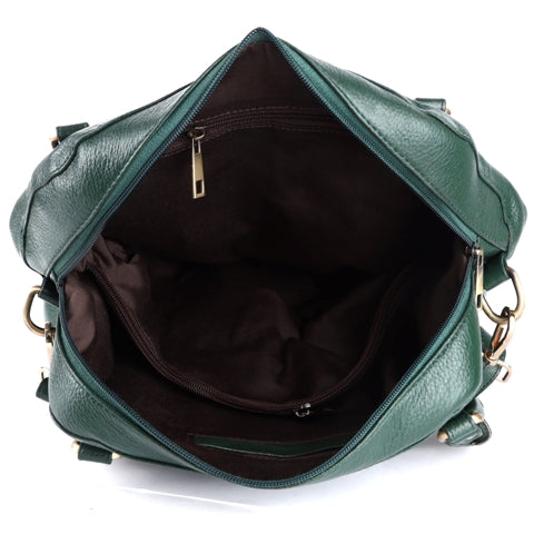 Leather Satchel Shoulder Tote Ladies Bag