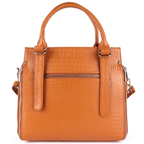 Leather Top Handle Shoulder Sling Hand Bag