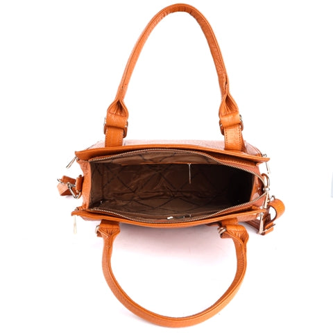 Leather Top Handle Shoulder Sling Hand Bag