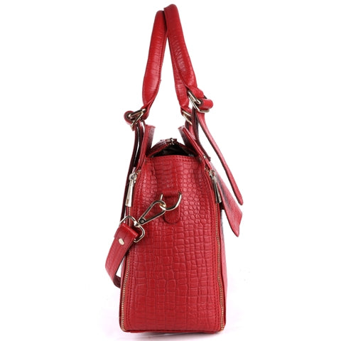 Leather Top Handle Shoulder Sling Hand Bag