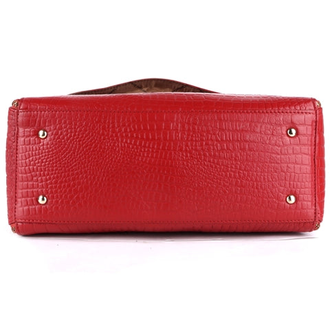 Leather Top Handle Shoulder Sling Hand Bag
