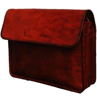 Leather Vintage Flap Messenger Bag Men & Women