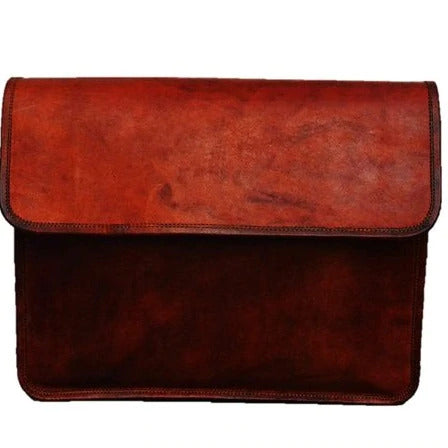 Leather Vintage Flap Messenger Bag Men & Women
