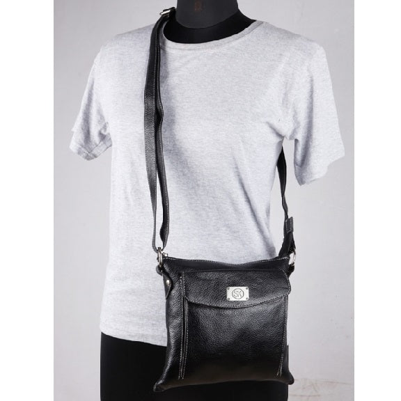 Leather Women Laptop Bag Cross Over Bag