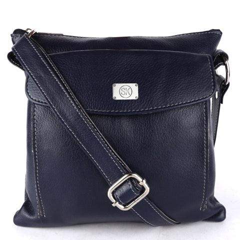 Leather Women Laptop Bag Cross Over Bag