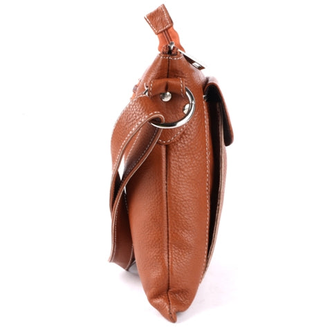 Leather Women Laptop Bag Cross Over Bag
