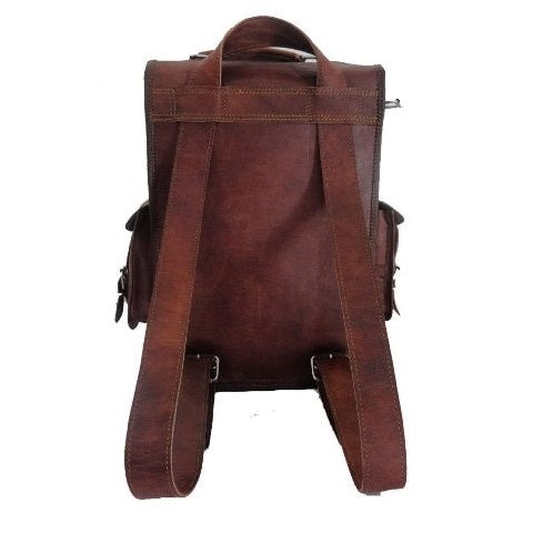 Vintage Leather Backpack bag
