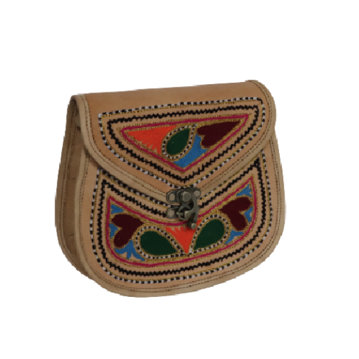 Vintage Leather Handmade Sling Purse