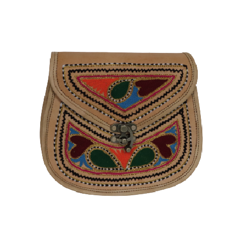Vintage Leather Handmade Sling Purse