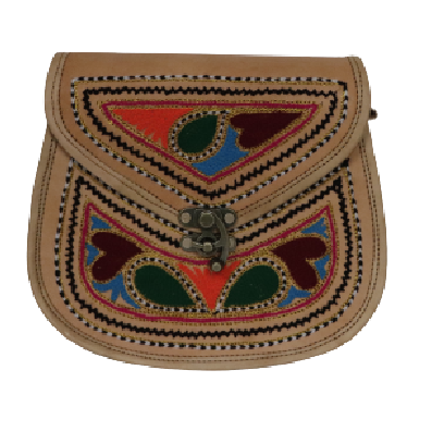 Vintage Leather Handmade Sling Purse