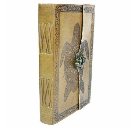 Vintage Leather Journal Notebook (Tortoise)